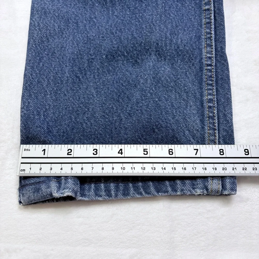 Levi's 505 Straight Fit Jeans Blue Denim 100% Cotton 40x30